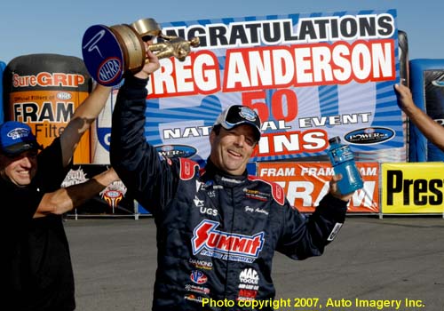 20th annual Fram Autolite NHRA Nationals. Jul 27th - 29th Sonoma, CA. (53k)